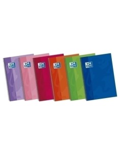 BLOCK OXF.SCH.EXTRA Fº 80h MM COL.(6) - Pack de 5 unidades